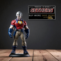 Peacemaker Sculpture | DC Comics | Best 3D Printer Model Files