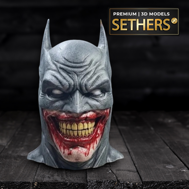 Joker as Batman Bust | Best 3D Printing Models