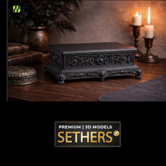 Gothic Baroque Jewelry & Storage Box