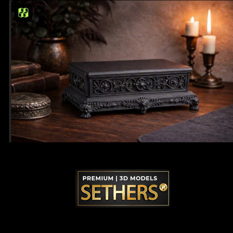 Gothic Baroque Jewelry & Storage Box