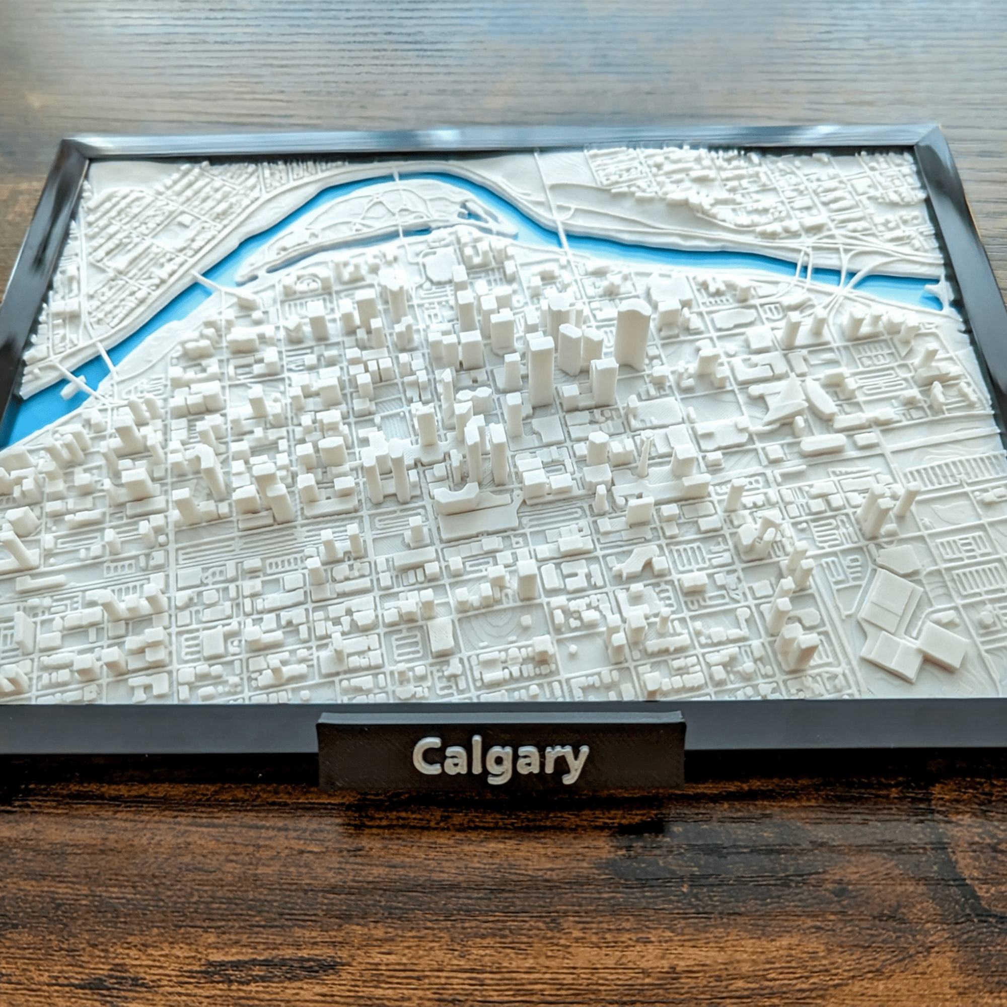 3D City Frames – Calgary Canada | 3D Printer Model Files