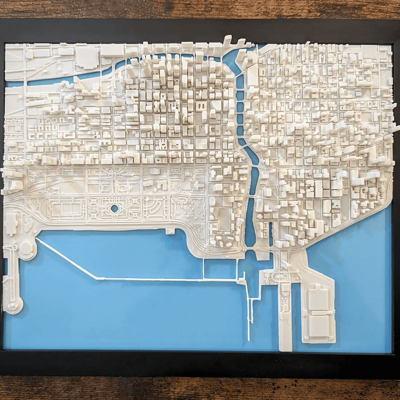 3D City Frames - Chicago v2 | 3D Printer Model Files