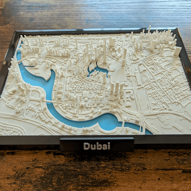 3D City Frames – Dubai | 3D Printer Model Files