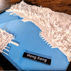 3D City Frames – Hong Kong China | 3D Printer Model Files