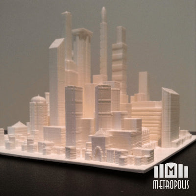 3D City Frames - Metropolis Superman | 3D Printer Model Files