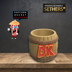 Donkey Kong | Popcorn Bucket | 3D Printer Model Files