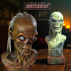 Crypt Keeper Bust | Tales from the Crypt | Halloween | 3D Printing Models