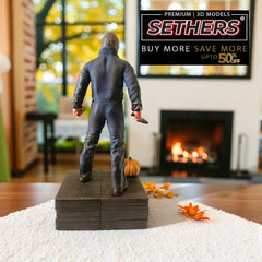 Michael Myers Halloween Statue | 3D Printer Model Files