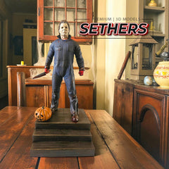 Michael Myers Halloween Statue | 3D Printer Model Files