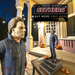 Michael Myers Halloween Statue | 3D Printer Model Files