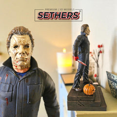 Michael Myers Halloween Statue | 3D Printer Model Files