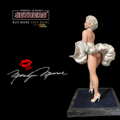 Marilyn Monroe Statue | Legends of Hollywood | 3D Printing Models