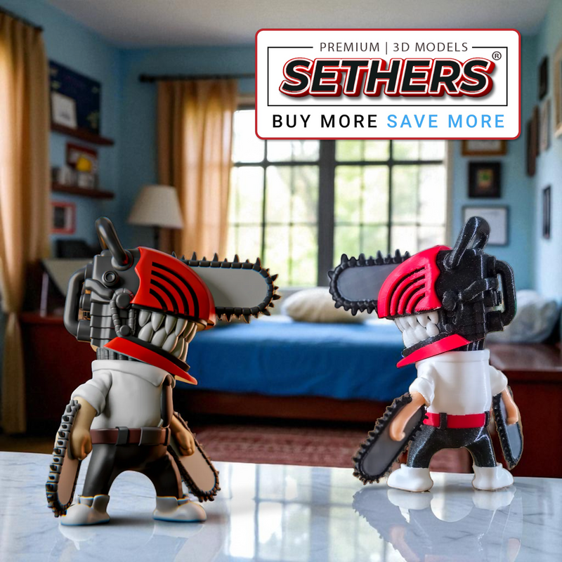 Chainsaw Man Mini | Best 3D Printing Model Files