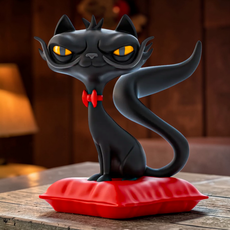 Lucifurr Cat Sculpture | 3D Printer Model Files