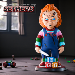 Chucky Diorama | Child's Play Movie | 3D Printing Model Files