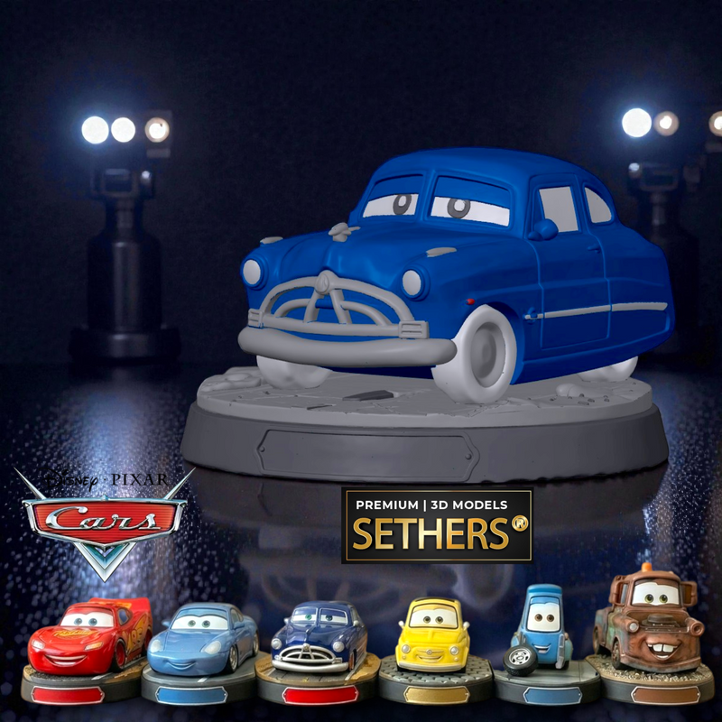 Doc Diorama | Disney Pixar Cars | 3D Printing Models
