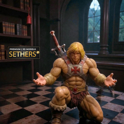 He-Man | Masters of the Universe | Best 3D Printing Model Files