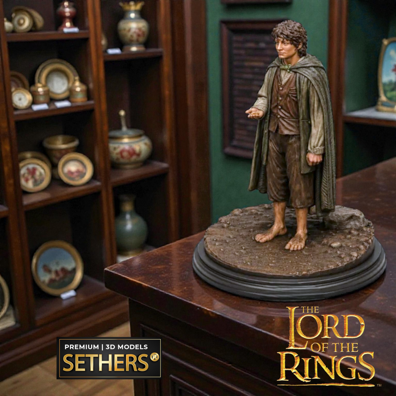 Frodo Baggins Diorama | Lord of the Rings | 3D Printing Models