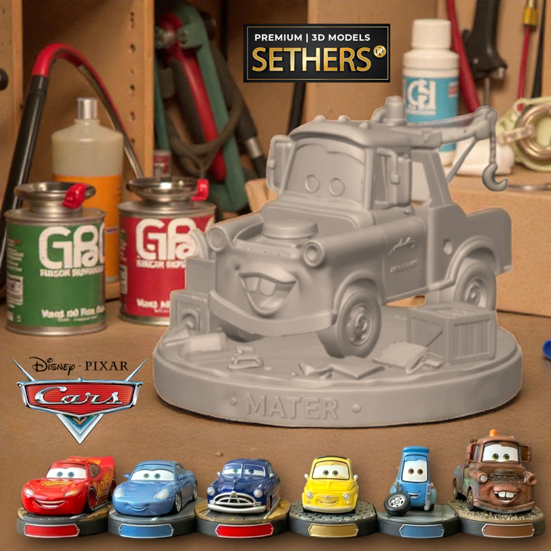 Mater Diorama | Disney Pixar Cars | 3D Printing Models