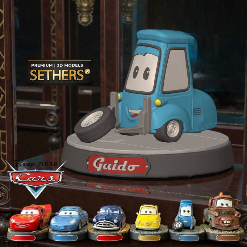 Guido Diorama | Disney Pixar Cars | 3D Printing Models