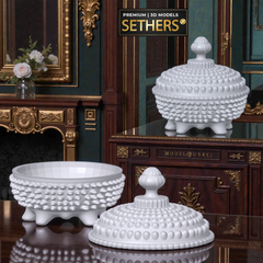 Fenton Glass Antique Candy Dish with Lid | 3D Printing Models