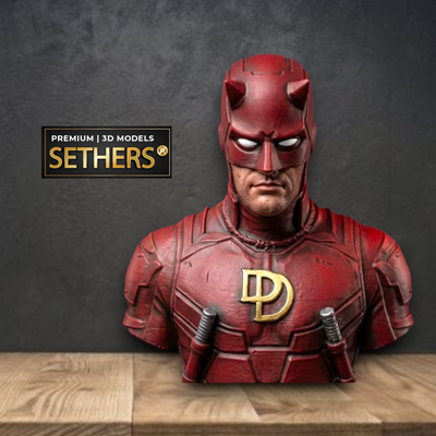 Daredevil Bust | 3D Printing Model Files 
