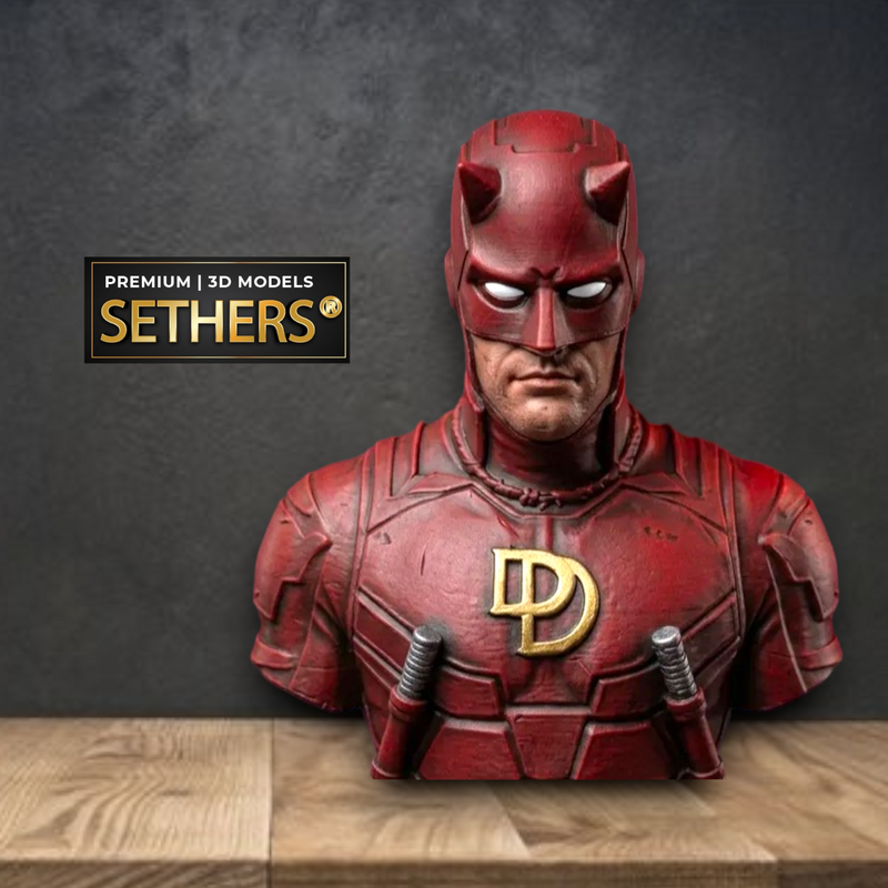 Daredevil Bust | 3D Printing Model Files 