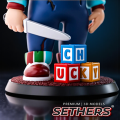 Chucky Diorama | Child's Play Movie | 3D Printing Model Files