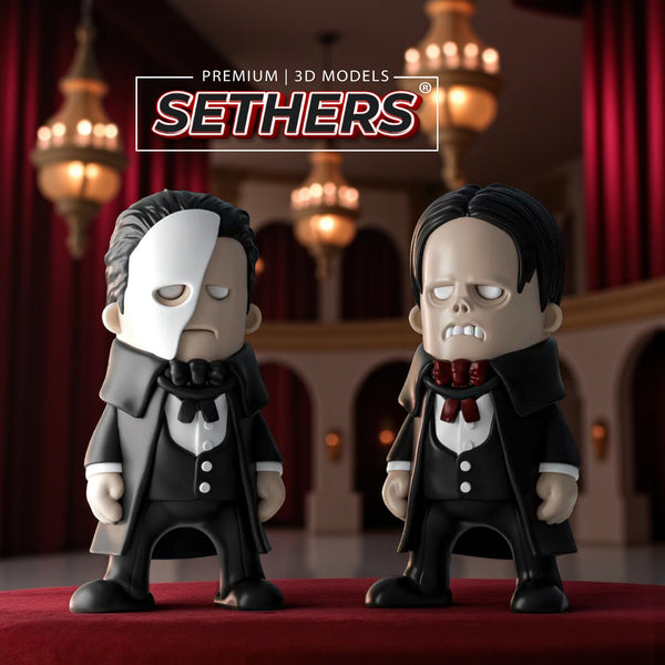 Mini Phantom of the Opera 2 versions | Best 3D Printer Model Files