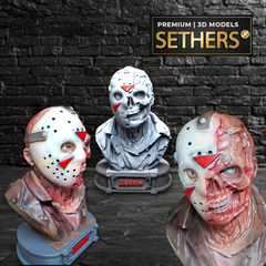 Jason Voorhees Bust | Friday the 13th | Best 3D Printing Models