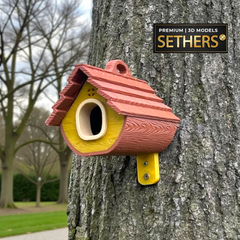 BirdHouse Modern Style | 3D Printing Model Files