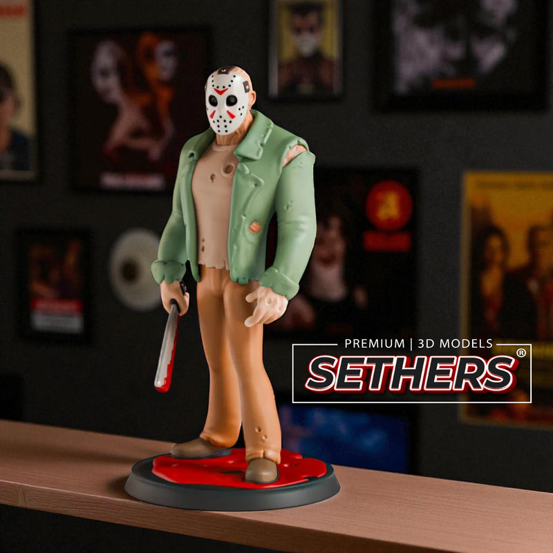 Jason Voorhees Stylized as in Scooby Doo World | 3D Printer Model