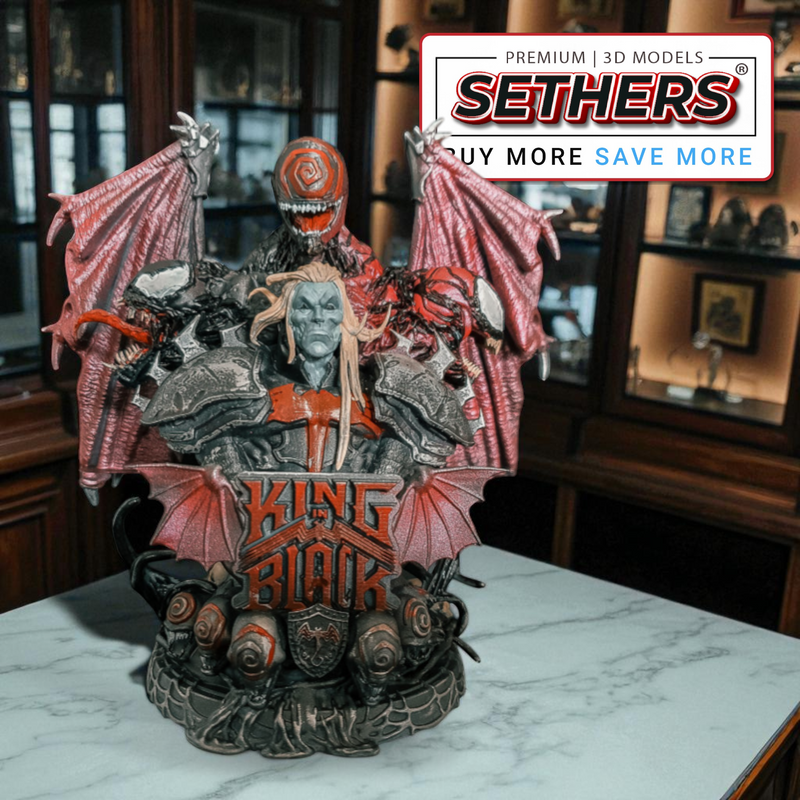 Knull Bust | Marvel | Best 3D Printing Models at Sethers