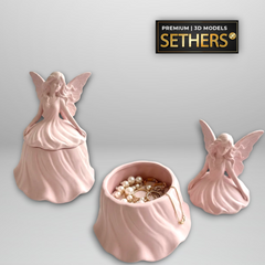 Garden Fairy Jewelry Box | 3D Printing Models