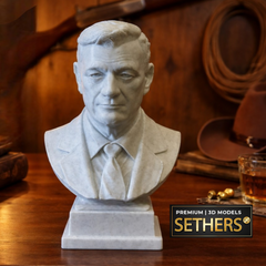 John Wayne Bust | 3D Printing Models