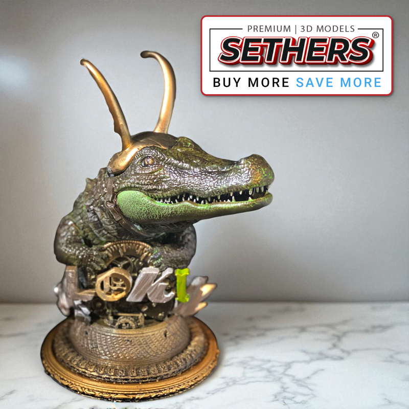 Croki Bust | Marvel Comics | Best 3D Printing Model Files