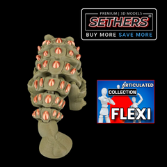 Ankylosaurus Dinosaur | Flexi Articulated | 3D Printing STL Models