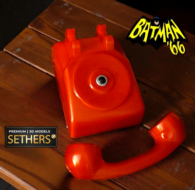Batman Batphone Bat Phone | 1966 Classic TV Show | 3D Printing Models