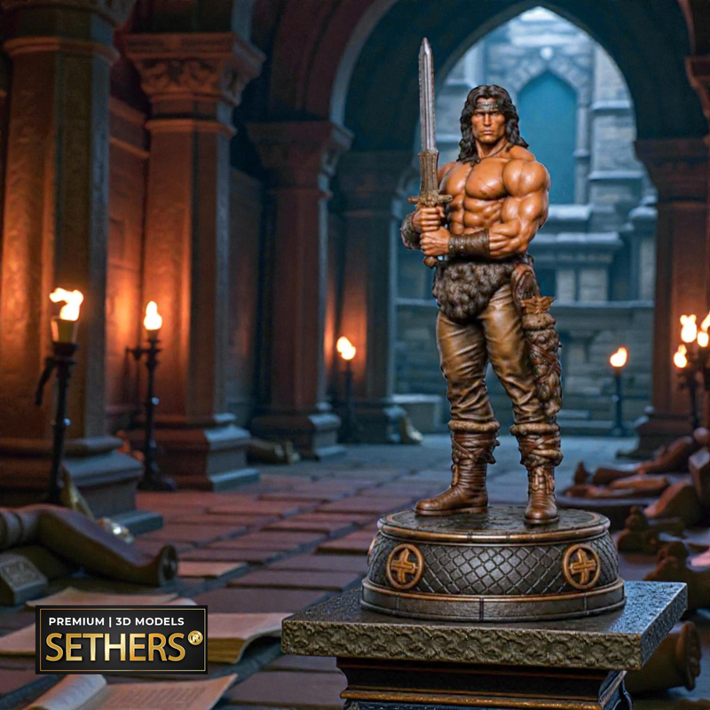Conan the Barbarian Diorama | 3D Printing Models