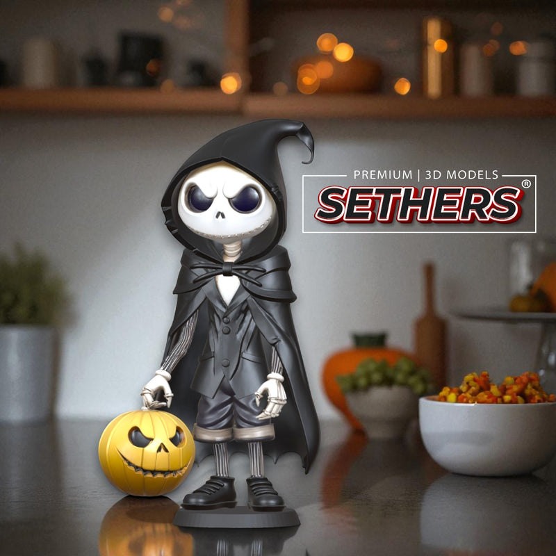 Jack Skellington Trick or Treat | Halloween | 3D Printer Model Files
Nightmare Before Christmas