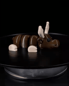 Moose | Flexi Articulated | KeyChain | 3D Printing STL Models