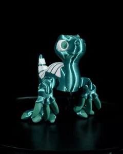 Therizinosaurus Dinosaur | Flexi Articulated | 3D Printing STL Models