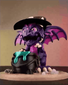 Halloween Dragon Witch | Articulated | 3D Printer Model Files
