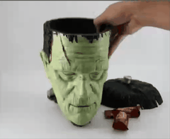 Frankenstein Halloween Candy Bowl | 3D Printer Models