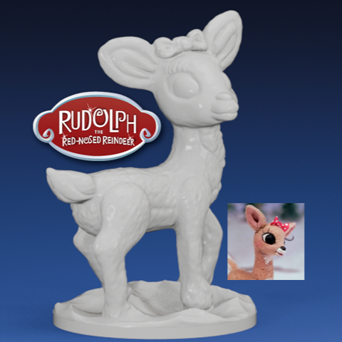 Clarise | Rudolph the Red Nosed Reindeer | 3D Printer Model Files