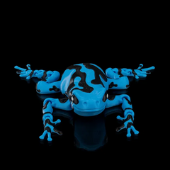 Poison Dart  Frog | Articulated | 3D Printer Model Files