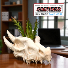 Deathroot - Planter | Flower Pot | 3D Printing Model Files