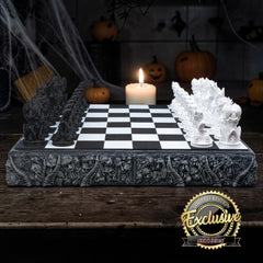 Demon Chess Set | Board Storage | Complete Set | 3D Printing Models