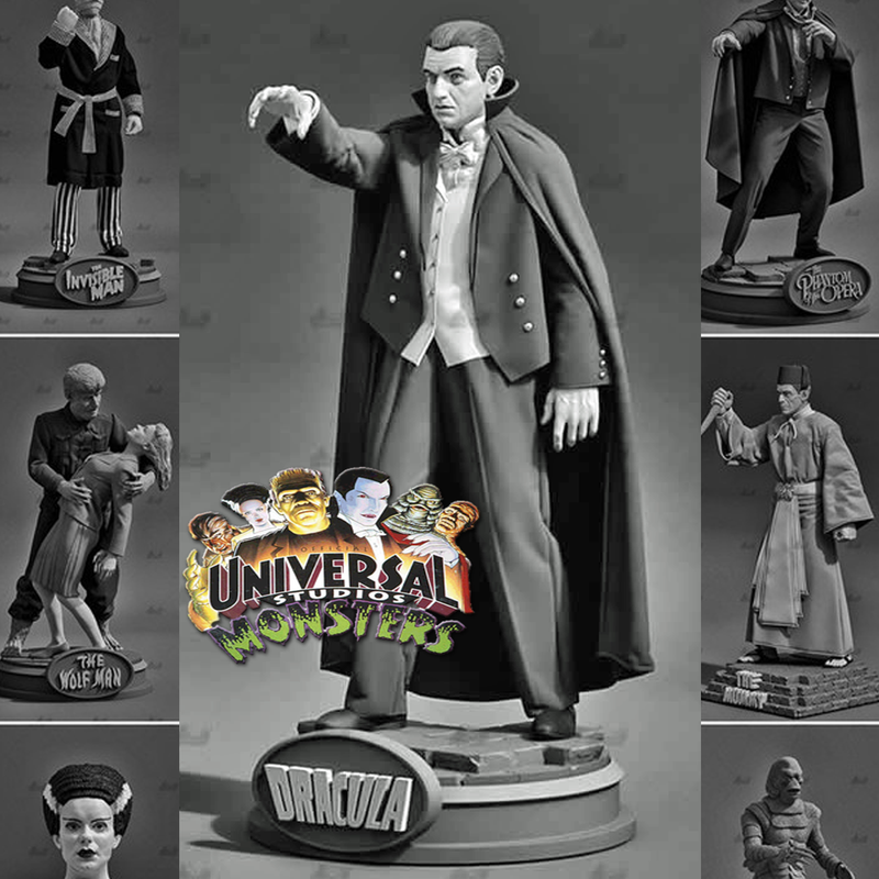 Dracula | Bela Lugosi | Classic Movie Monsters | 3D Printer Model Files