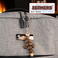 Duck | Flexi Articulated | KeyChain | 3D Printing STL Models